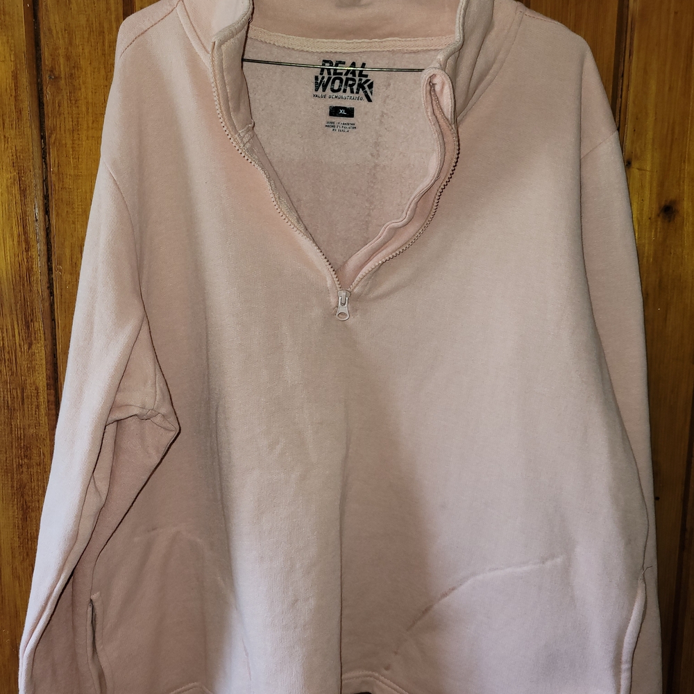 Women's Pink Hoodie Sweatshirt